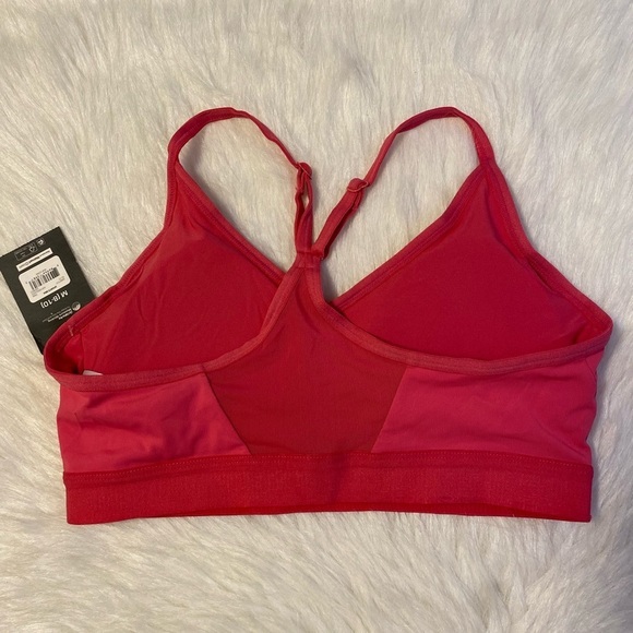 Athletic‎ Works Sports Bra Womens Size Medium Pink DriWorks Moisture Wicking - Picture 5 of 6